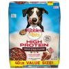 Triple Steak Flavor Dry High Protein Dog Food 40 lb Bag